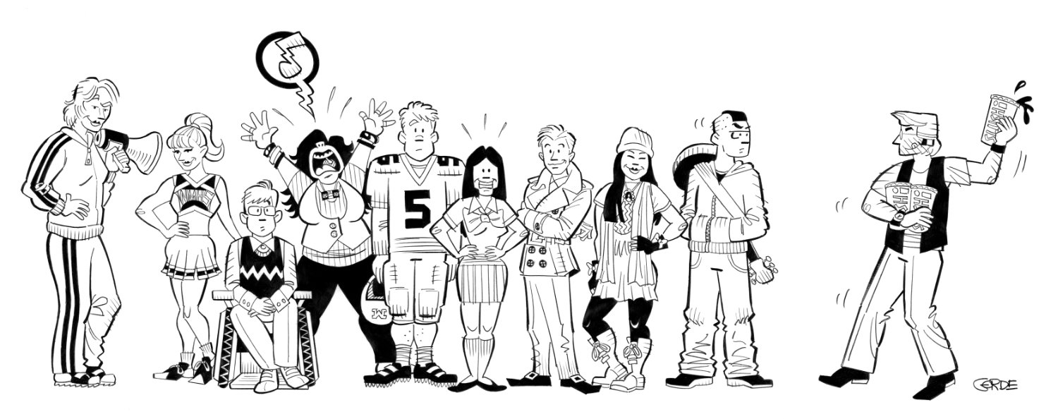 “Glee” 9.5x17.5 Poster